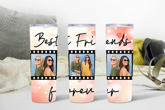 Best friends forever 3 photo 20oz. tumbler