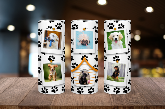 Dog Custom 6 Photo 20oz. Tumbler