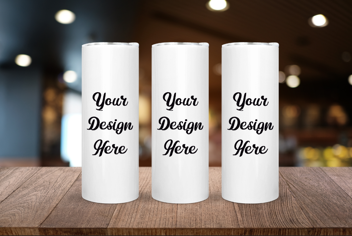 Cre8 Your Own Tumbler (20oz Skinny) - Create Your Own Design!