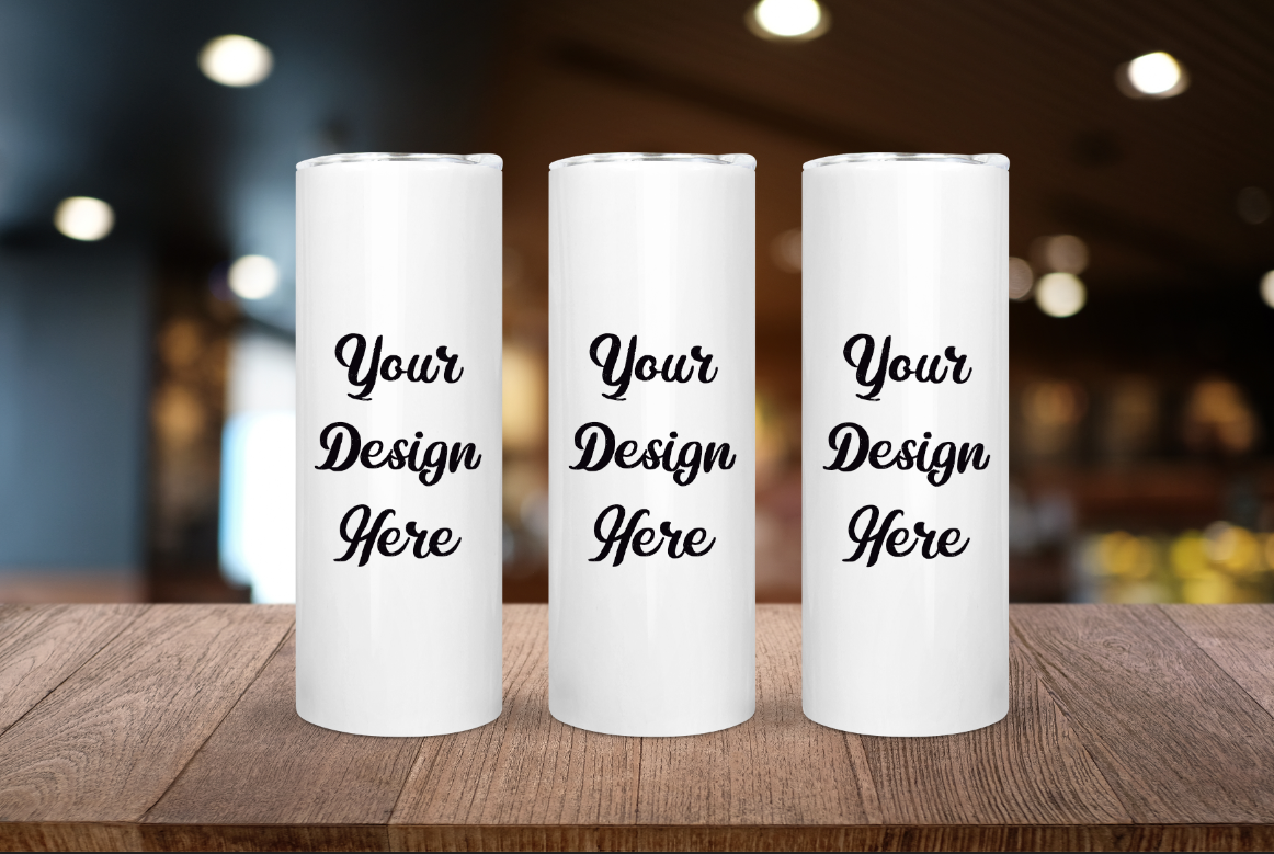 Custom Business Logo 20oz Skinny Tumbler - Bulk Discounts! – Instantly  Unique Gifts