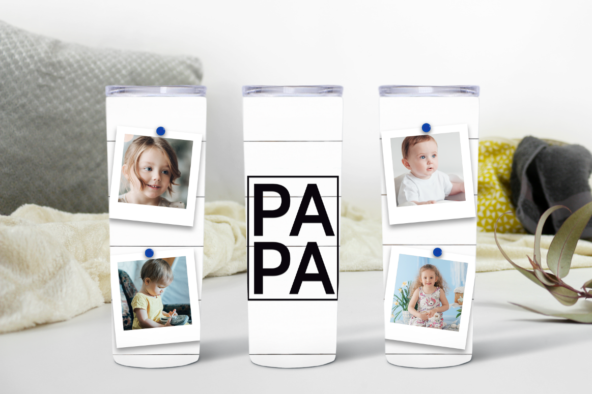 PAPA 4 photo 20oz. Tumbler